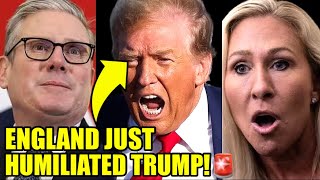 MAGA Lunatic SNAPS As BRITAIN Drops BOMBSHELL On Trump