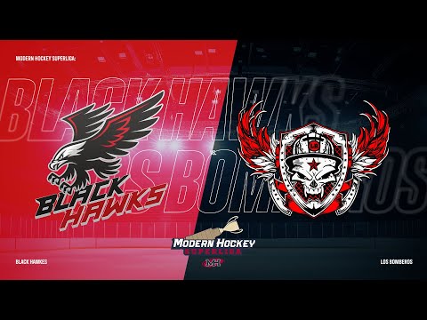 MH SUPERLIGA 2025/2026 4. kolo BLACKHAWKS vs LOS BOMBEROS 3:7 - celý zápas