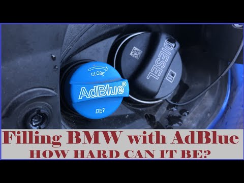 AdBlue/DEF bei einem BMW Diesel nachfüllen – Wie schwierig kann das schon sein?