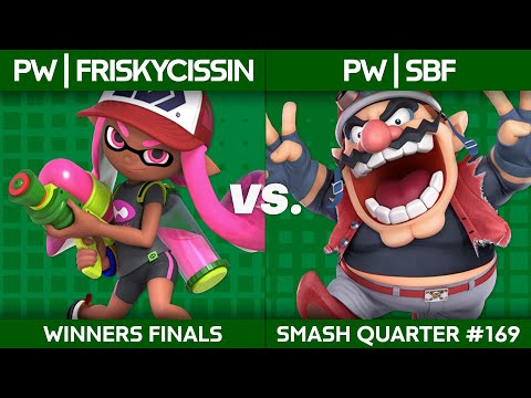 Smash Quarter 169 - PW | FriskyCissin (Inkling) v PW | SBF (Wario): Winners Finals