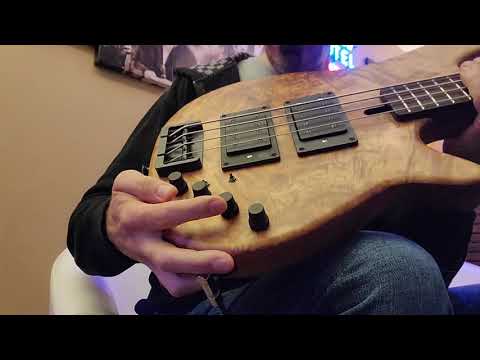 New Maruszczyk Jazzus w Walbuckers and Noll preamp Electronics Overview