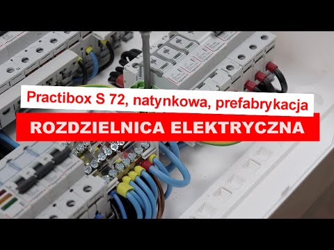 PRACTIBOX S 72 distribution board, surface-mounted, prefabricated | electrical box