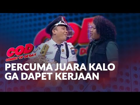 Marshel: Percuma Menang, Kalau Engga Kerja - COMEDY OF DE DAY (BAG. 8)