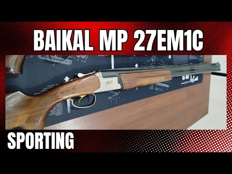 Shotgun cleaning session. Baikal MP 27 EM1C sporting with ported barrels