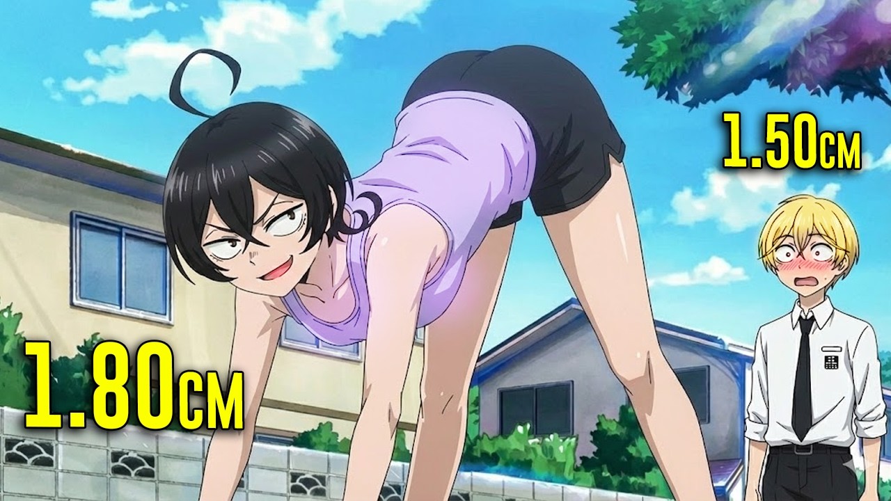 🥵ENAMORÓ a la CHICA ALTA que lo quiere DESVIVIR 🥵 Resumen Anime