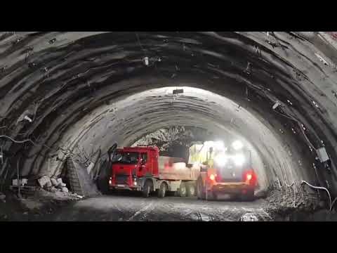 Imagini santierul sectiunii 2 Boita Cornetu a Autostrazii Sibiu-Pitești (A1)