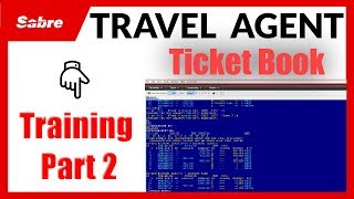Book Ticket in Sabre Red Workspace - Travel Agency Course Part 2