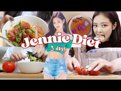 BLACKPINK JENNIE DIET + Workouts -  I eat like Jennie Kim for 3 days before a BLACKPINK comeback