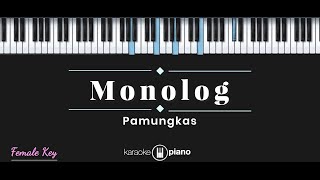 Download lagu Monolog - Pamungkas (KARAOKE PIANO - FEMALE KEY) mp3 Download lagu Monolog - Pamungkas (KARAOKE PIANO - FEMALE KEY) mp3