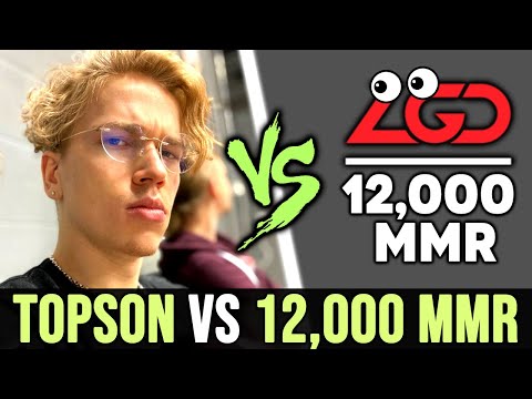 How TOPSON made Chinese 12,000 MMR feel like Herald