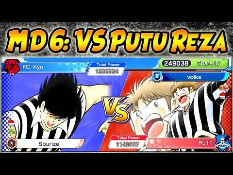MATCH DAY 6: VS PUTU REZA Dong.... 🔥 LIGA YOUTUBER Captain Tsubasa Dream Team