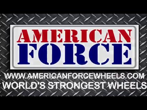 American Force Wheels Dodge 3500 Dually with Fusion 22 WHEELS AT MT