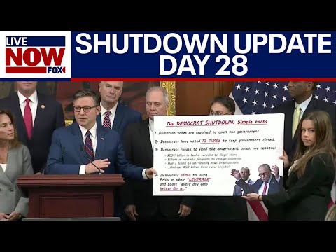 Video | House Republicans on shutdown day 28