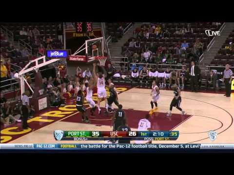 Men's Basketball: USC 68, Portland St. 76 - Highlights (11/15/14)