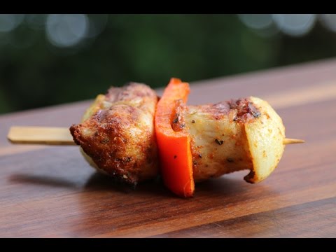 Spieße von der Thüringer Rostbratwurst