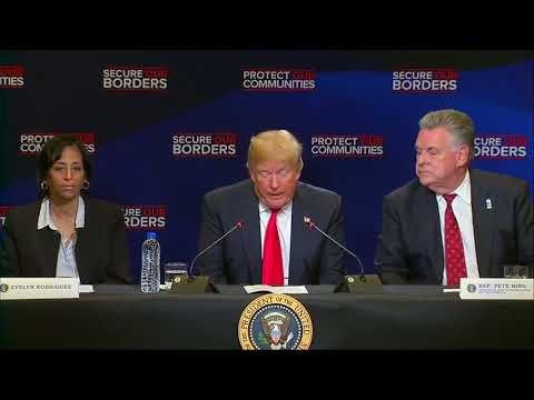 LI Trump Visits MS 13