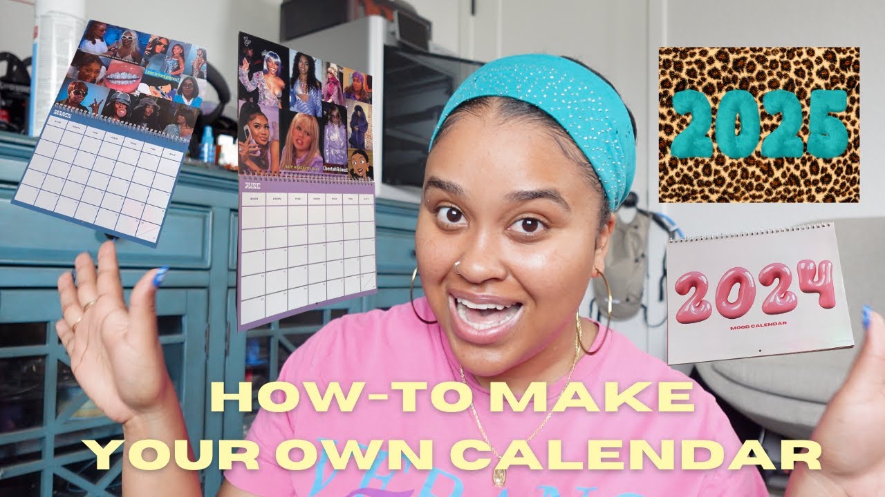How-To Make Your Own Calendar (Printable & Digital) | A Step-by-Step Tutorial