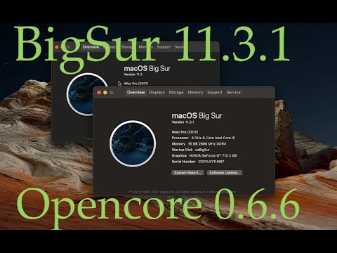 Easy updates Big sur 11.3.1 from 11.3 using open core 0.6.6