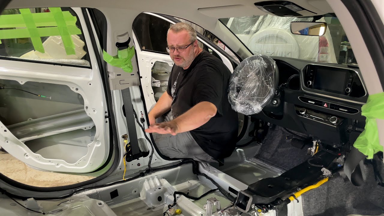 Разобрали Hyundai Sonata (2021) - Что такое страшненькая сестра Kia K5!