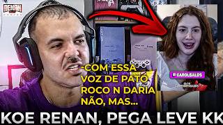 RENAN FALA MAL DE CAROL BALDS SEM DÓ