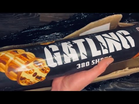 Римская свеча Maxsem Gatling SF-2019 380 зар. 🔥 GATLING 380 SHOTS 🔥