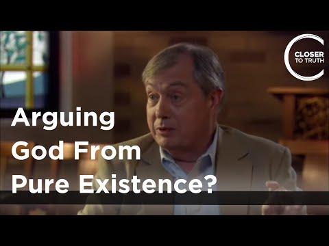 Peter van Inwagen – Gott aus reiner Existenz ableiten?