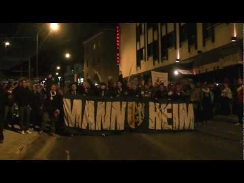 Ankunft der Adlerfans in Davos