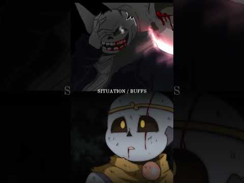 [WHAT IF] INSANITY APPEARS IN UNDERVERSE  #sans #undertale #underverse