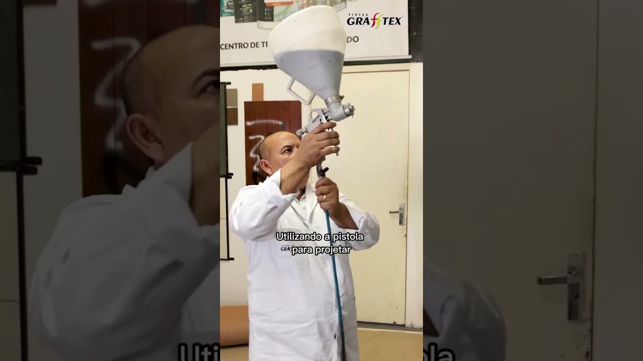 Grafftex Passo a Passo Textura Projetada