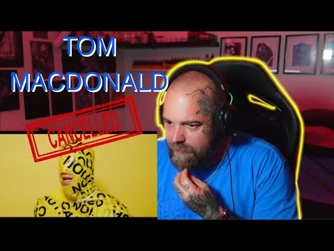 CANCELLED - TOM MACDONALD // Tattoo Artist Reacts