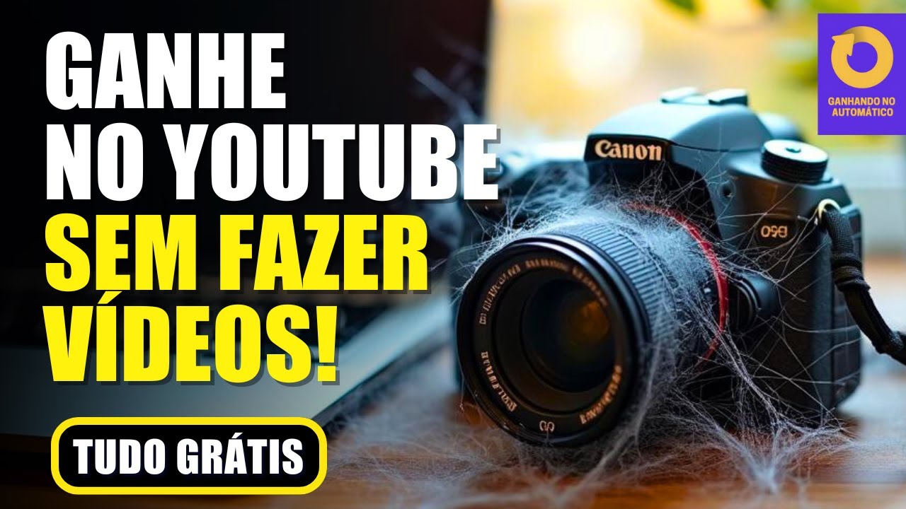Como ganhar dinheiro no youtube sem fazer vídeos. Ganhar Online 2024🤑🤑🤑