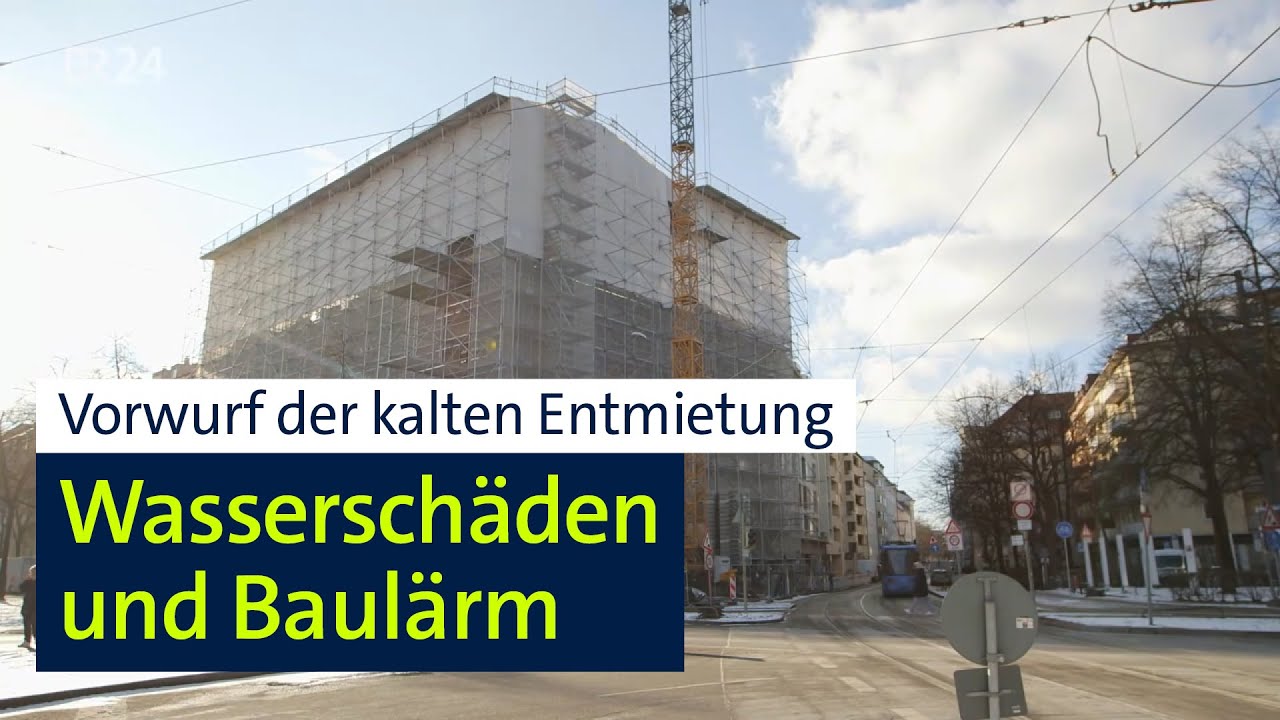 Mieter leben auf Baustelle: Vorwurf der kalten Entmietung | Abendschau | BR24