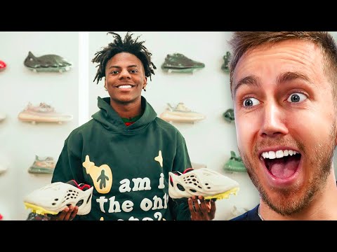Miniminter Reacts To IShowSpeed Goes Shopping for Sneakers at Kick Game