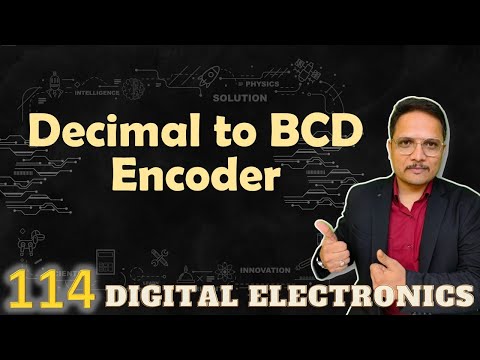 Decimal to BCD Encoder Basics Working Truth Table Boolean Expression and Circuit