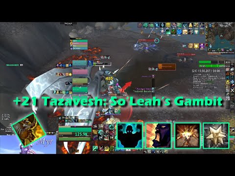 +21 Tazavesh: So'Leah's Gambit Brewmaster Monk PoV - Bolstering Quaking Fortified Encrypted