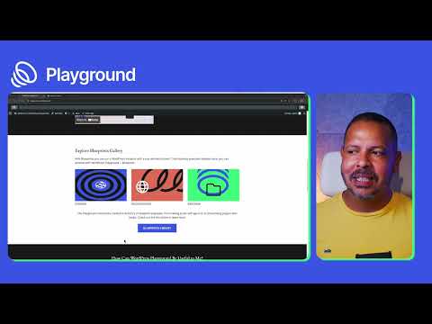 Introduction to WordPress Playground landing page