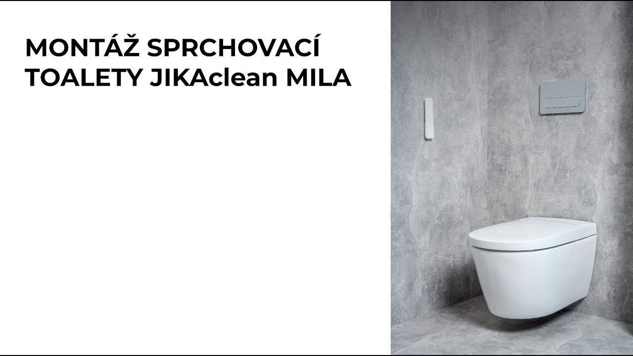 Montáž sprchovací toalety JIKAclean MILA