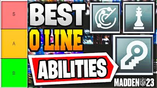THE BEST OFFENSIVE LINE ABILITIES IN MADDEN 23 ULTIMATE TEAM UPDATED BEST O LINE ABILITIES MADDEN 23