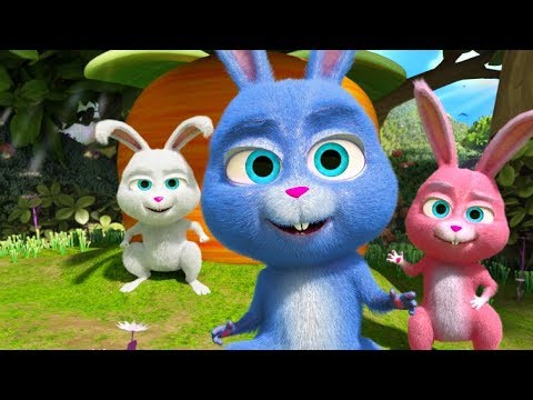 Os Coelhinhos Dorminhocos - especial de páscoa - Música Infantil | LooLoo Kids Português