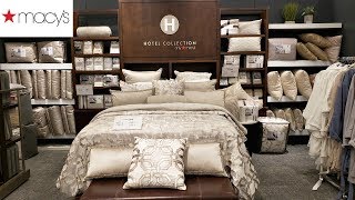 MACY'S BEDDING * SHOP WITH ME MARTHA STEWART HOTEL COLLECTION HOME IDEAS 2019