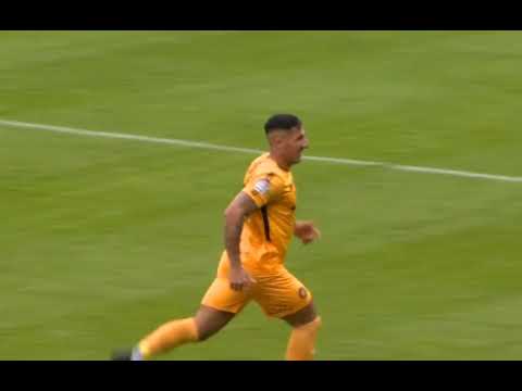 Danny Purkis Wonderstrike From Near Halfway - Carrick Rangers v Glenavon - 2023 Irish Premiership