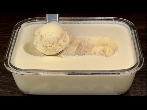 🌟 The perfect homemade milk ice cream! The family will be thrilled! 🍦