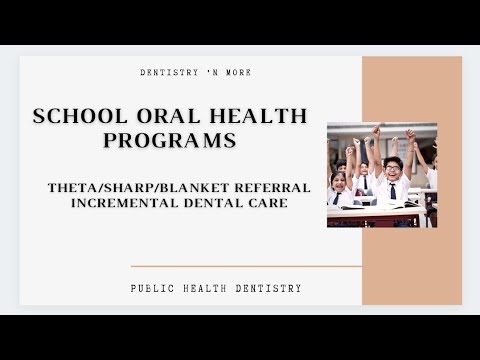 SCHOOL DENTAL HEALTH PROGRAM