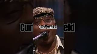 Curtis Mayfield “Pusherman&quot; 1989 Performance 🎤🎶#lyrics🔥 #classicsoul #superfly1972