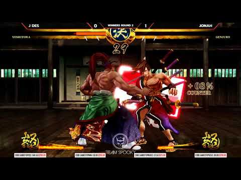 [Samurai Shodown 7] J Des (Yoshitora) vs Jonah (Genjuro) - NLBC 174