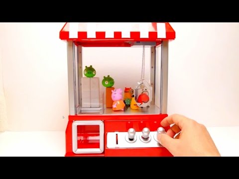 Cossy Máquina De Garra Con 20 Juguetes Y 24 Monedas – Candy Grabber Con Música Y Luces, Joystick 360°, Cuenta Atrás De 60s, Regalo De Cumpleaños Y Navidad Para Niños