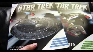 Star Trek Starships Collection #20 & 21 : Klingon Bird Of Prey & Enterprise E (NCC-1701-E)