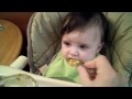 Abigail Eating Green Beans