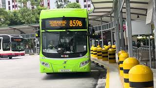 (May 2025 rewind) Tower Transit - SG3021H and SMB332C on Service 859A and Training Service