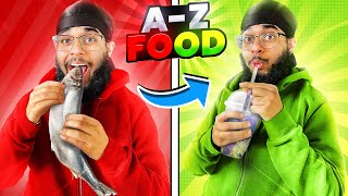 CHAPATI CHALLENGED ME TO A-Z EATING CHALLENGE!